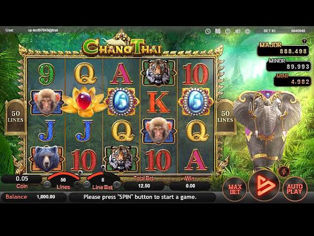 Slot Chang Thai – Tema Gajah, Bonus pun Gajah!